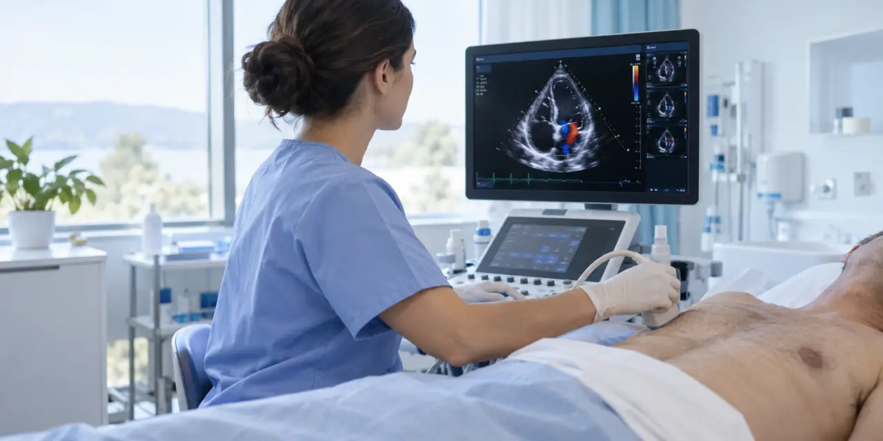 Échographie cardiaque : un examen sans rayons X pour voir le cœur en mouvement