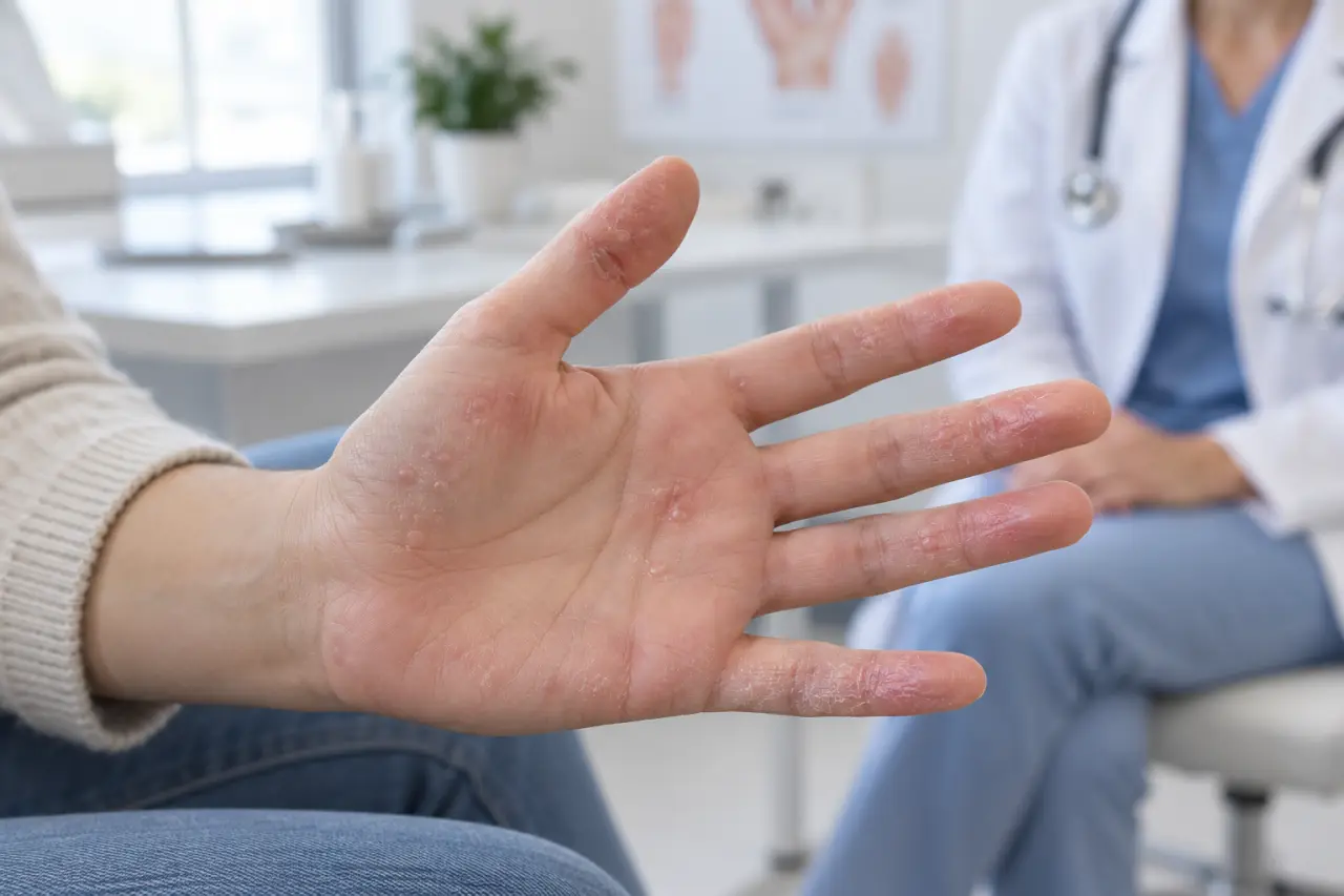 Eczéma dyshidrosique de la main : reconnaître les cloques et savoir quand consulter